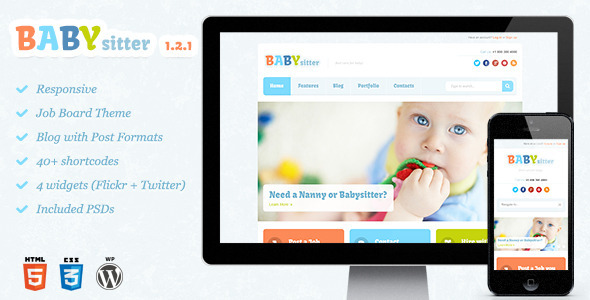 baby wordpress theme