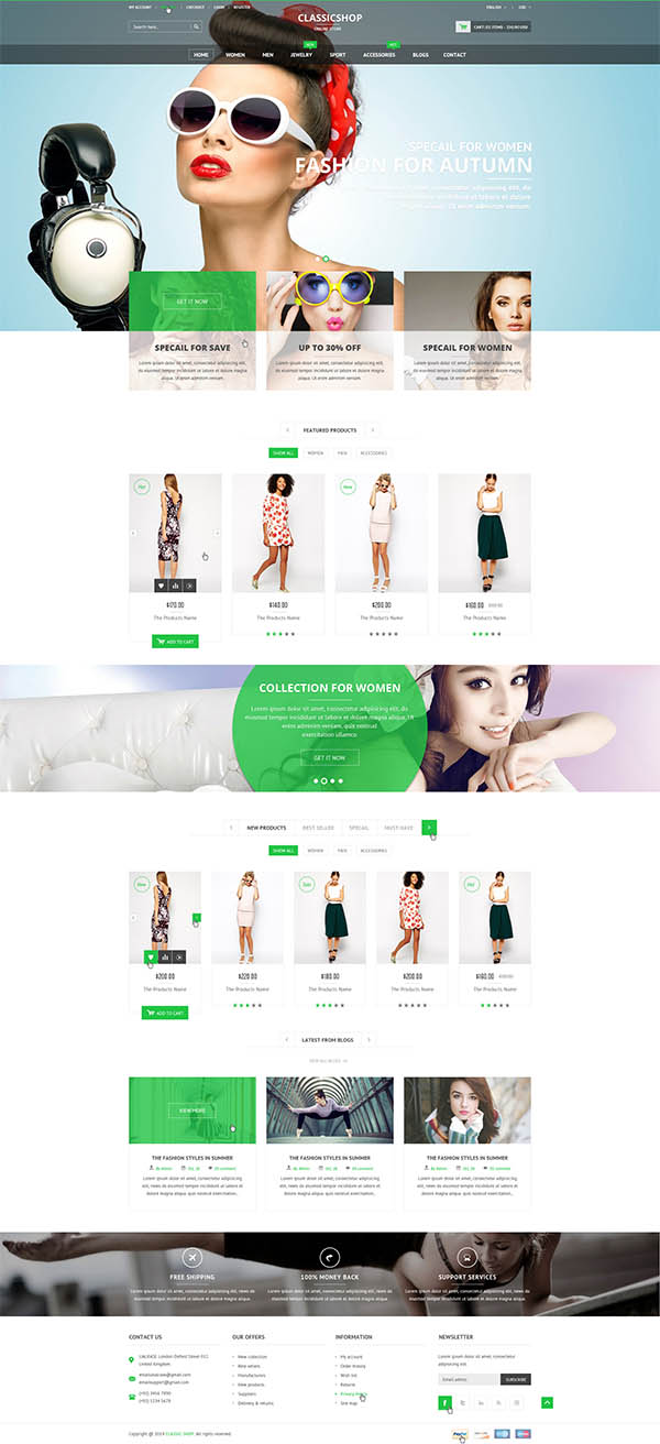 ClassicShop – WooCommerce WordPress Theme