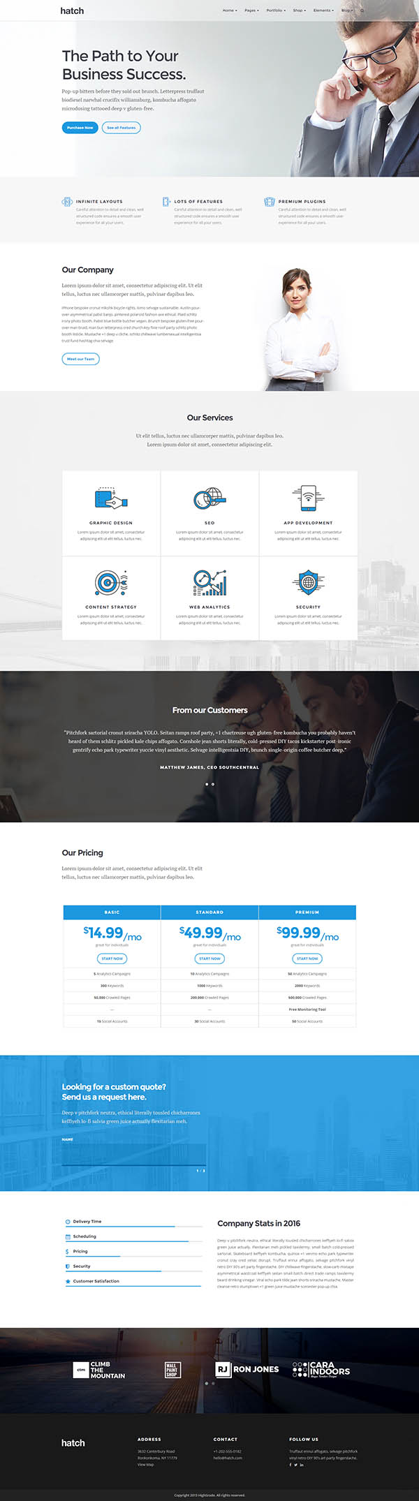 Hatch – MultiPurpose WordPress Theme