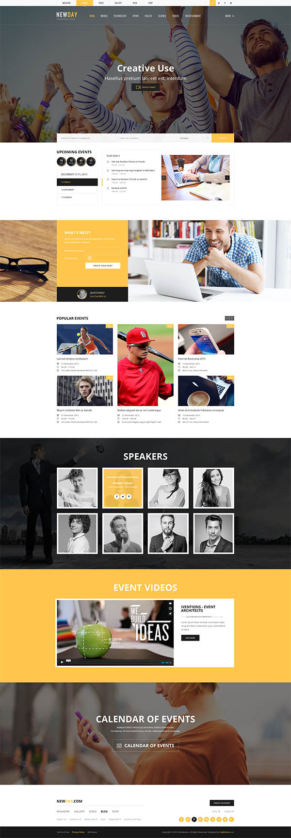 NewDay – News & Magazine WordPress Theme