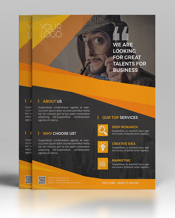 Corporate Business Flyer Template