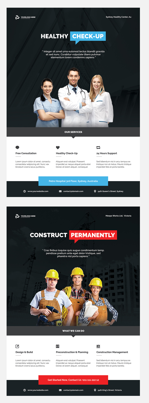 Multipurpose Corporate Flyer Template