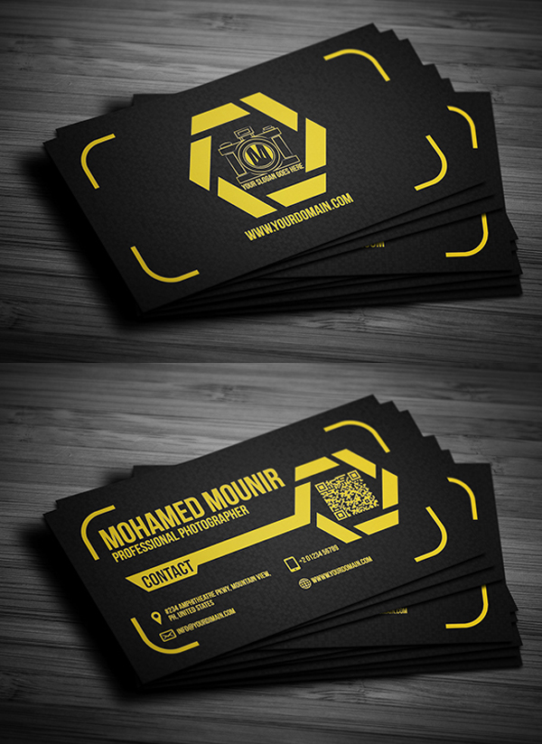 Photographer Business Card