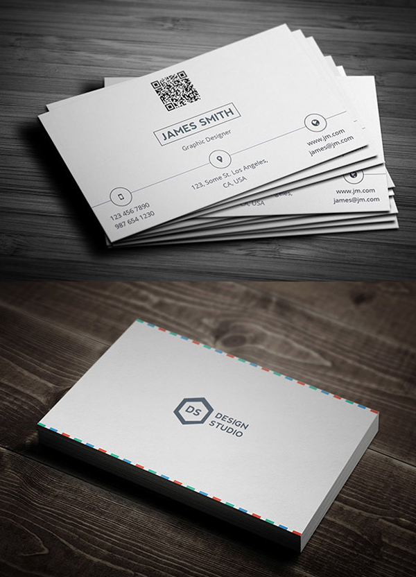 Creative & Minimal Business Card Template