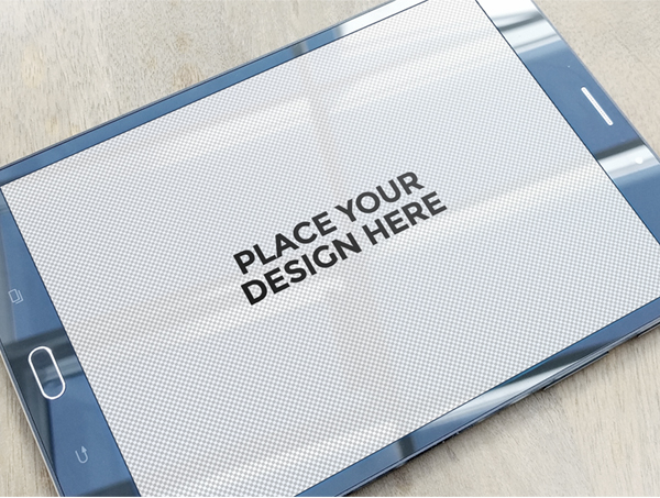 Free PSD – Mockup Samsung Galaxy TAB S2 8