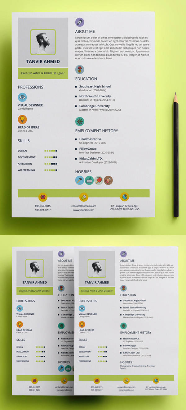 Creative Stylish Resume Template