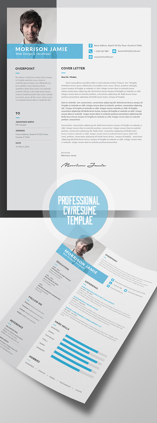 Professional Resume / CV Template