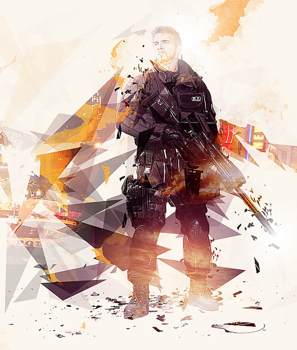 Create Photo Manipulation Inspired By 'Quantum Break' Game Box Art In Photoshop