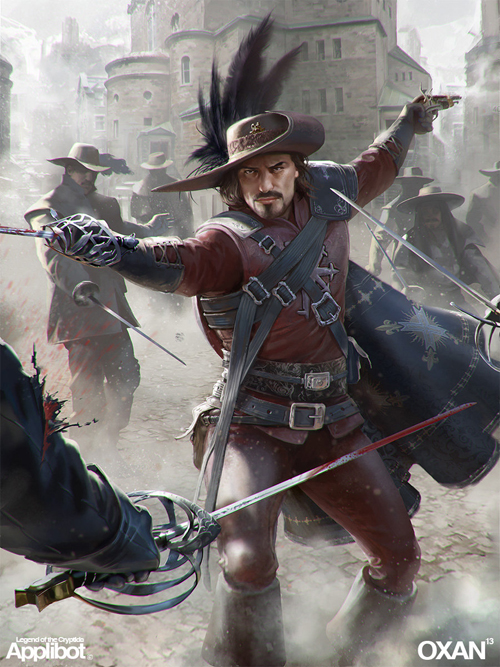 Musketeer - Applibot by Yohann Schepacz