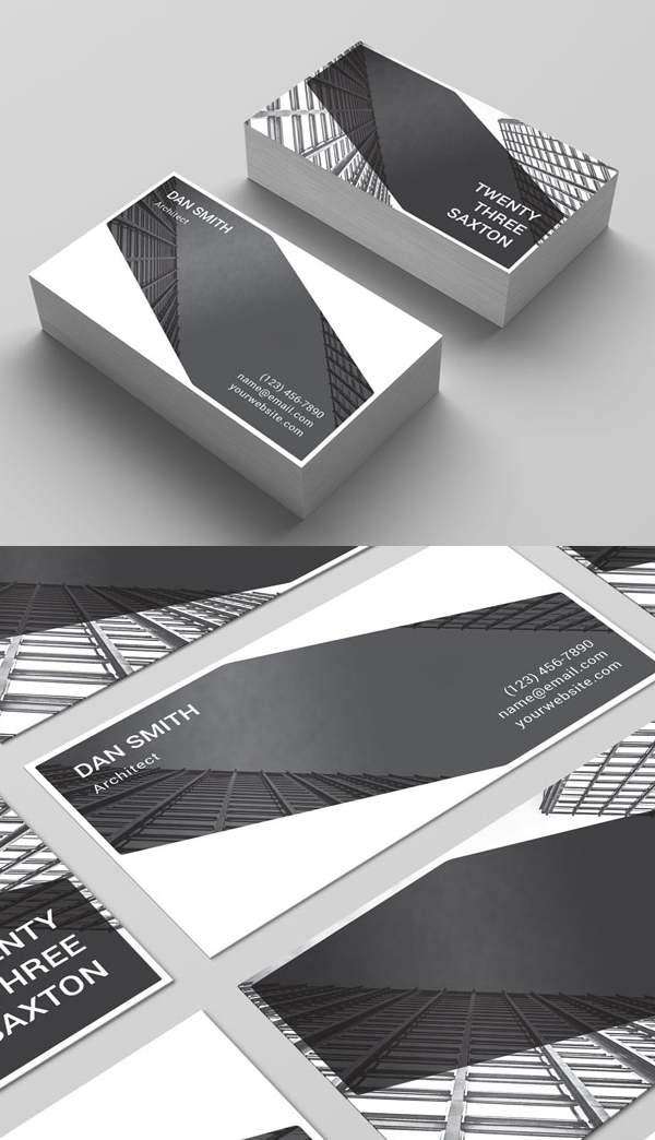 Modern Minimal Business Card