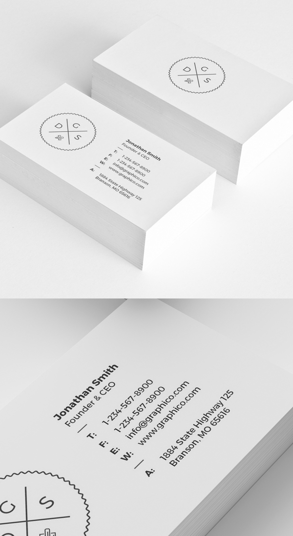 Simple Corporate Business Card