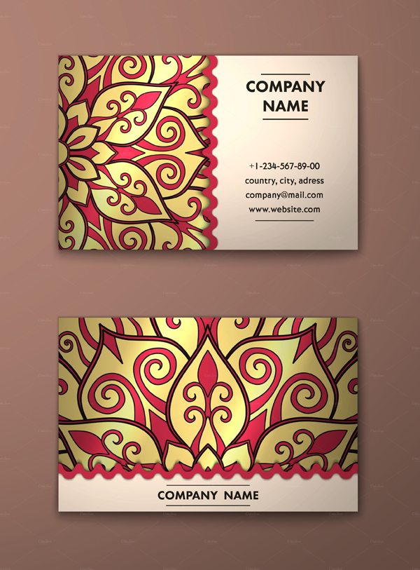 Mandala Business Card