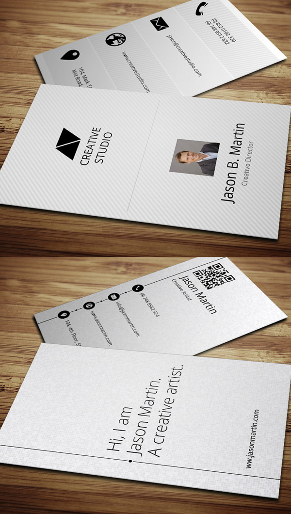 Metro Business Cards Design