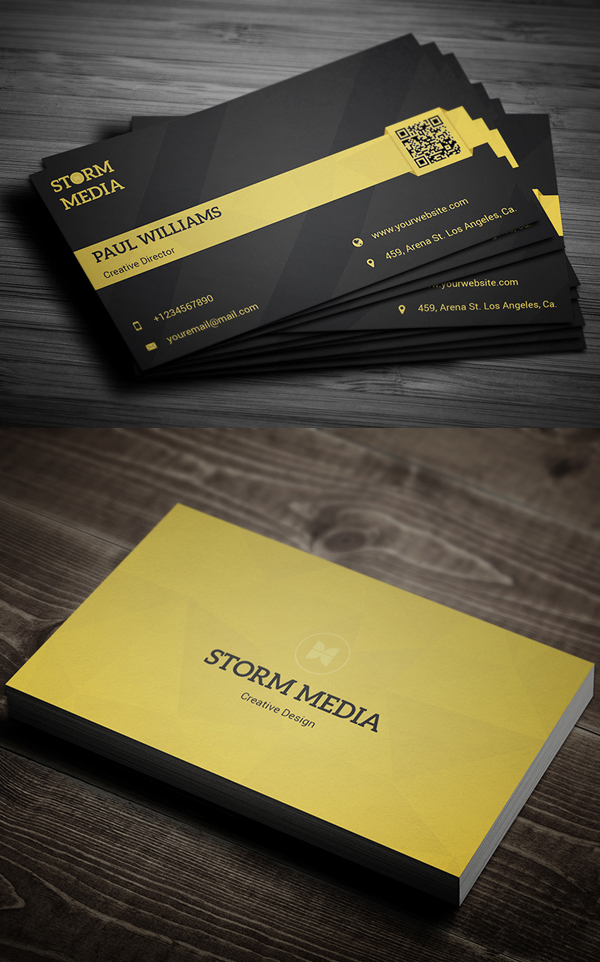 Minimal Corporate Business Card