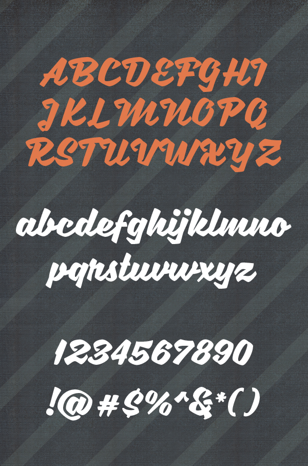  Font Letters and Numbers