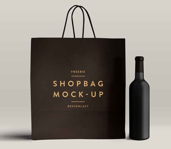 Shopping Bag Mockup PSD