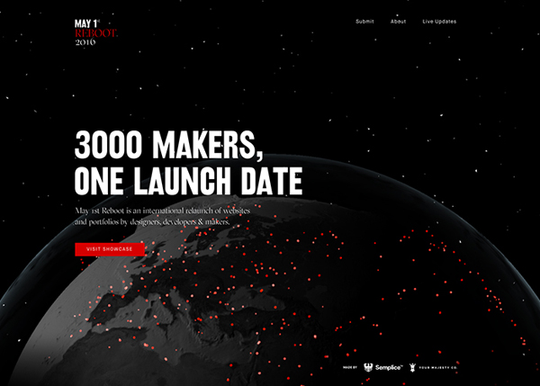 One Page Websites - 50 Fresh Web Examples - 42