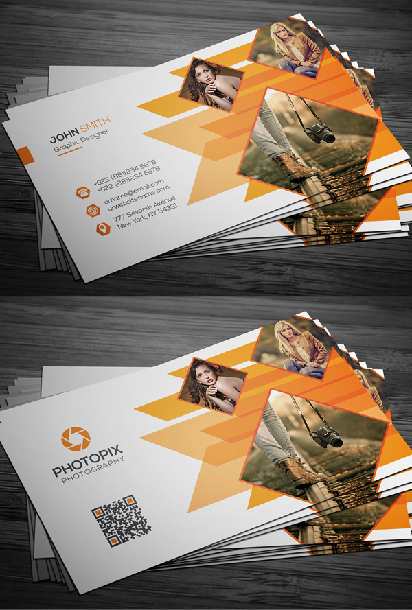 Photography Business Card Template