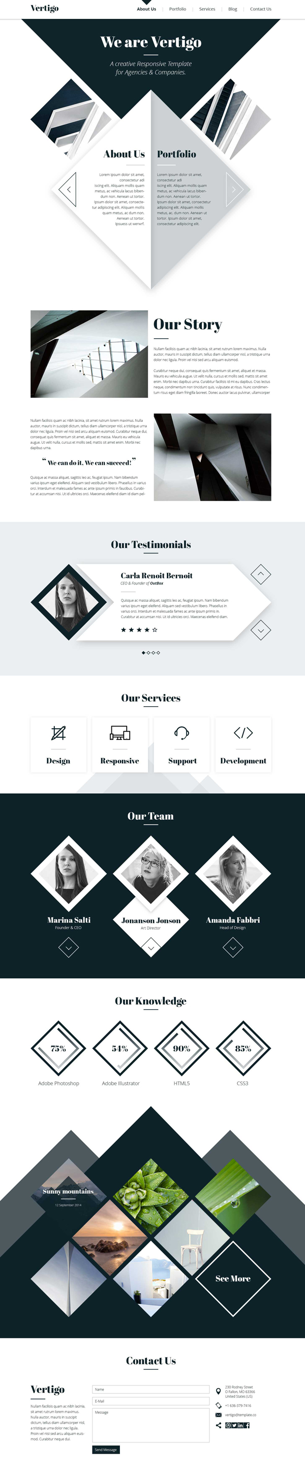 Vertigo - Responsive Multi-Purpose Theme