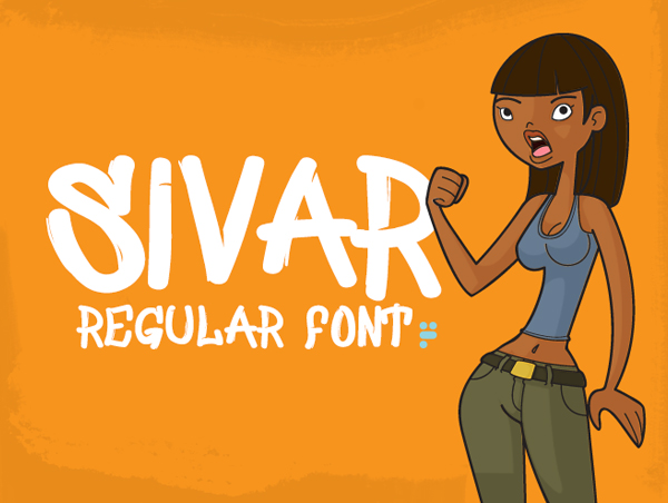 Sivar Regular free font