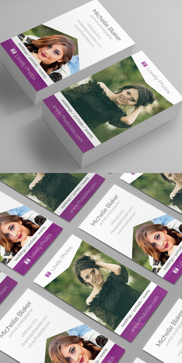 Photographer Business Card Template