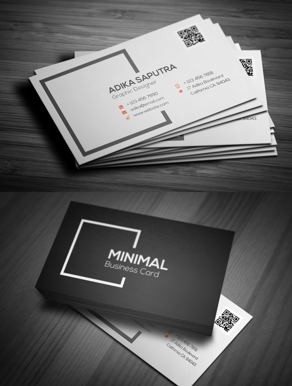 Clean Minimal Business Card