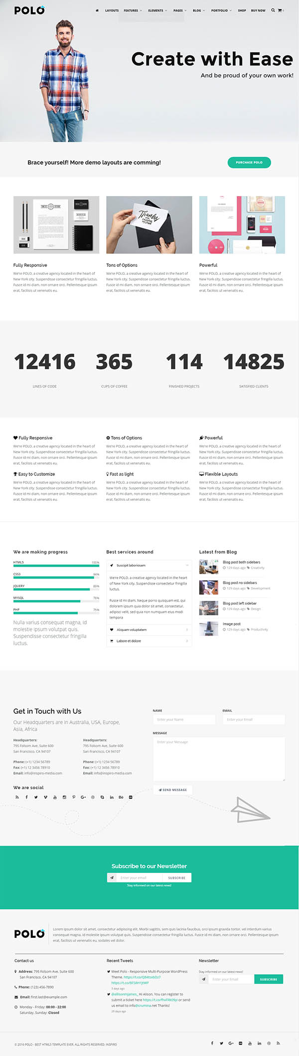 Polo – Responsive Multi-Purpose WordPress Theme