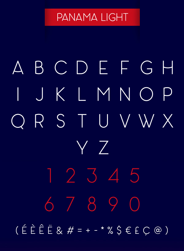 Panama Free Font