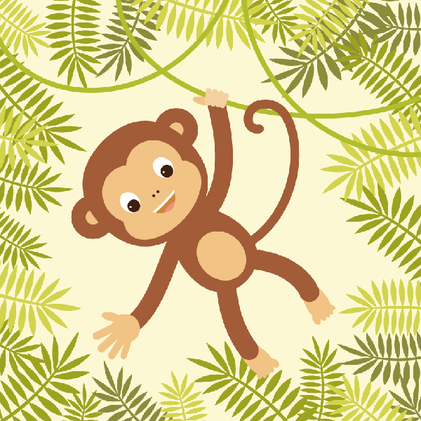 How to Create a Hanging Monkey Illustration in Adobe Illustrator