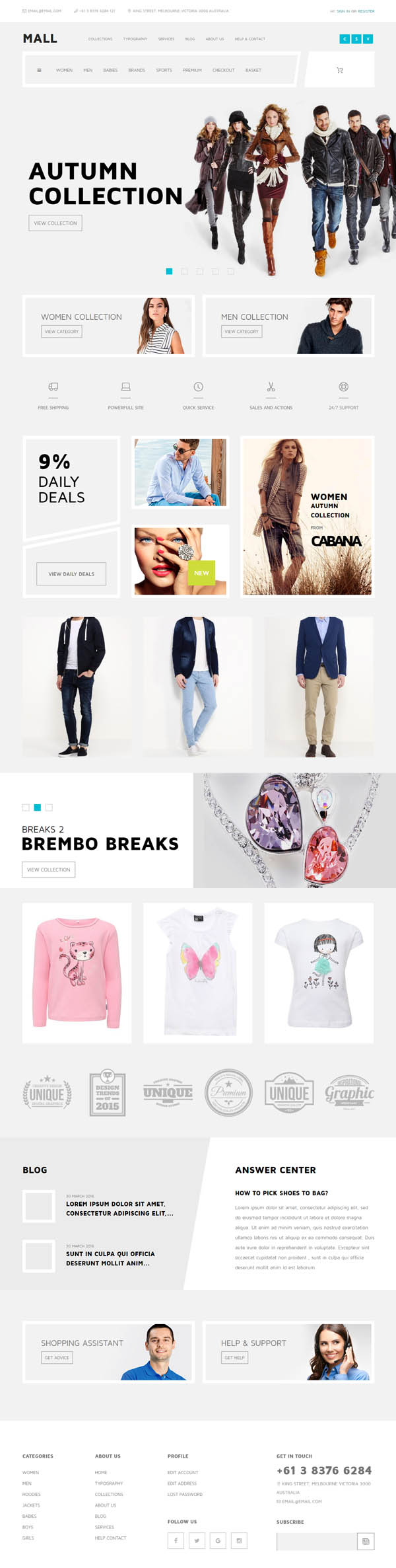 Mall - Multi-Purpose eCommerce Responsive WordPress Theme