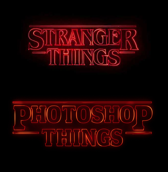 How to Create Stranger Things Effect in Photoshop Tutorial