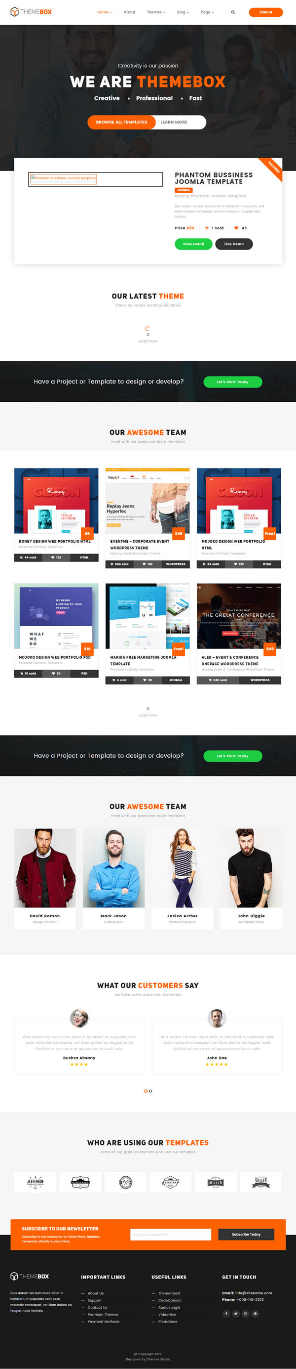 Themebox – Unique Digital Products Ecommerce WordPress Theme