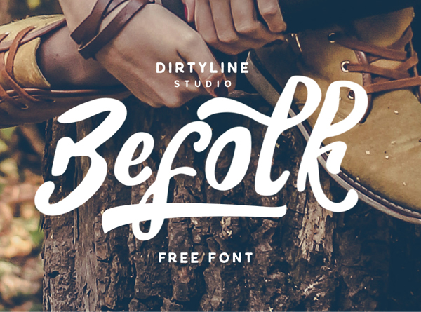 Befolk Free Font