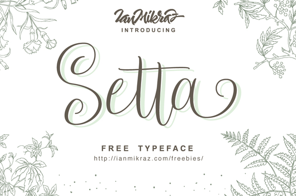 Setta Script Free Font