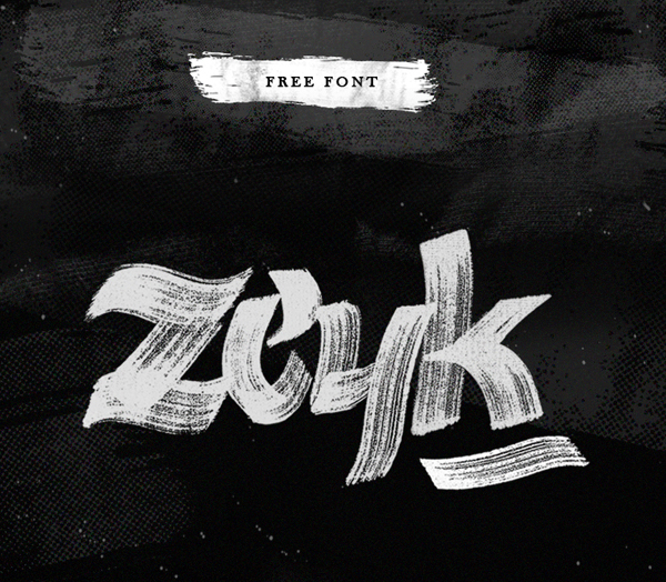 Zeyk Free Font