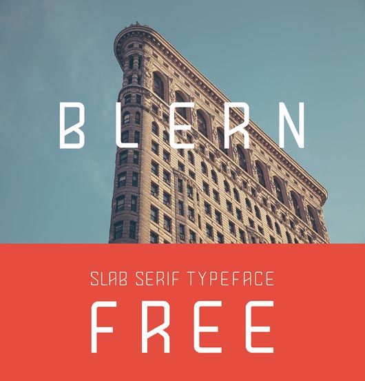 slab serif typeface