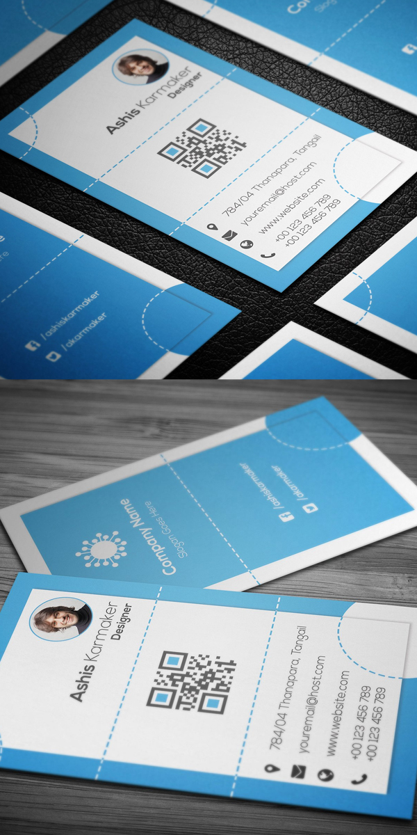 Dots Business Card Template