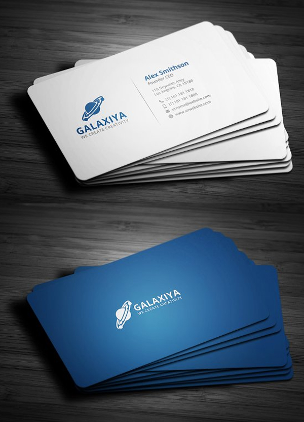 Modern Corporate Business Card