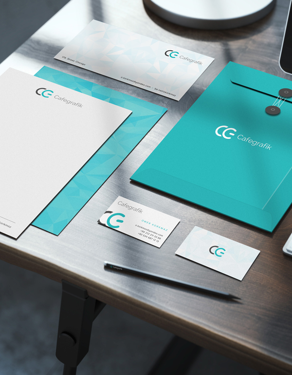 Corporate Identity Mockup Free PSD