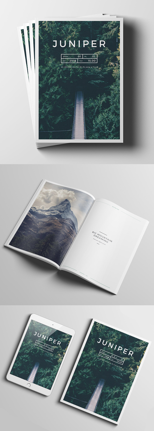 Free High Quality Magazine MockUps