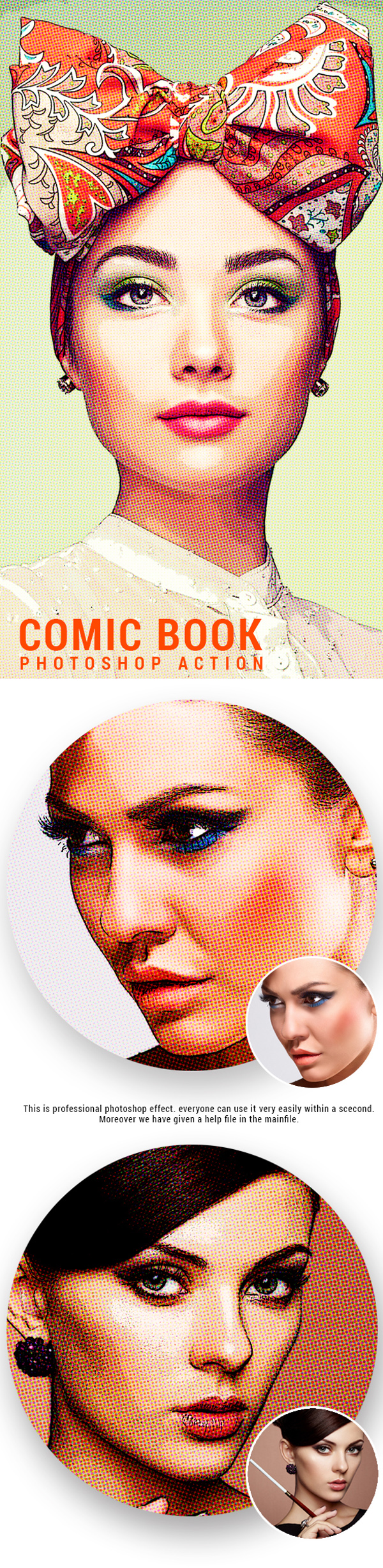 Comic Book Photoshop Action