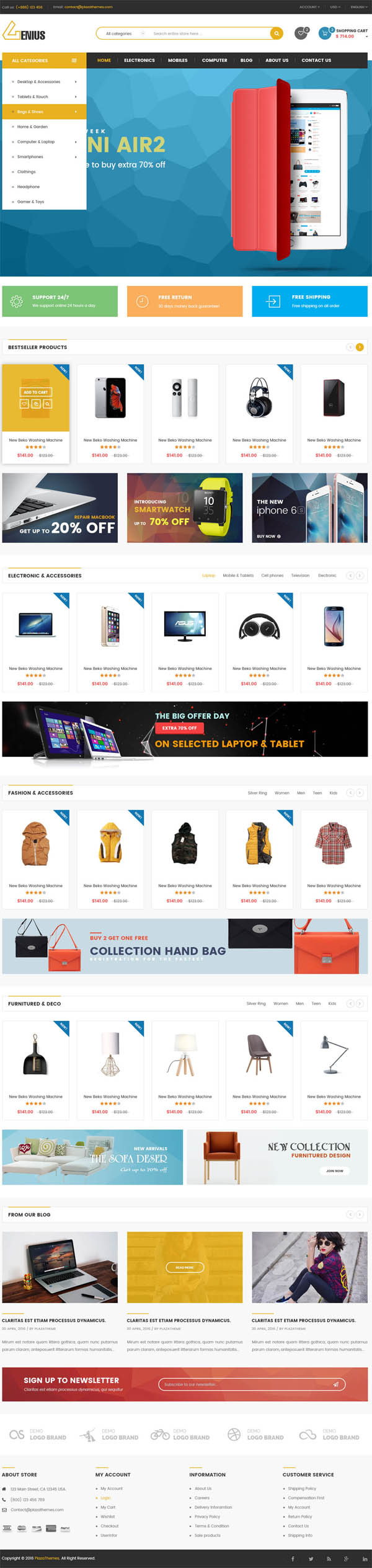 VG Genius : Multipurpose WooCommerce WordPress Theme