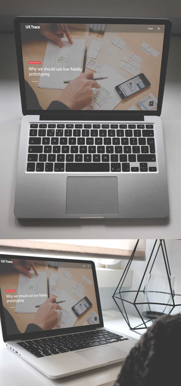 Free PSD file: Macbook High Resolution Free Mockup