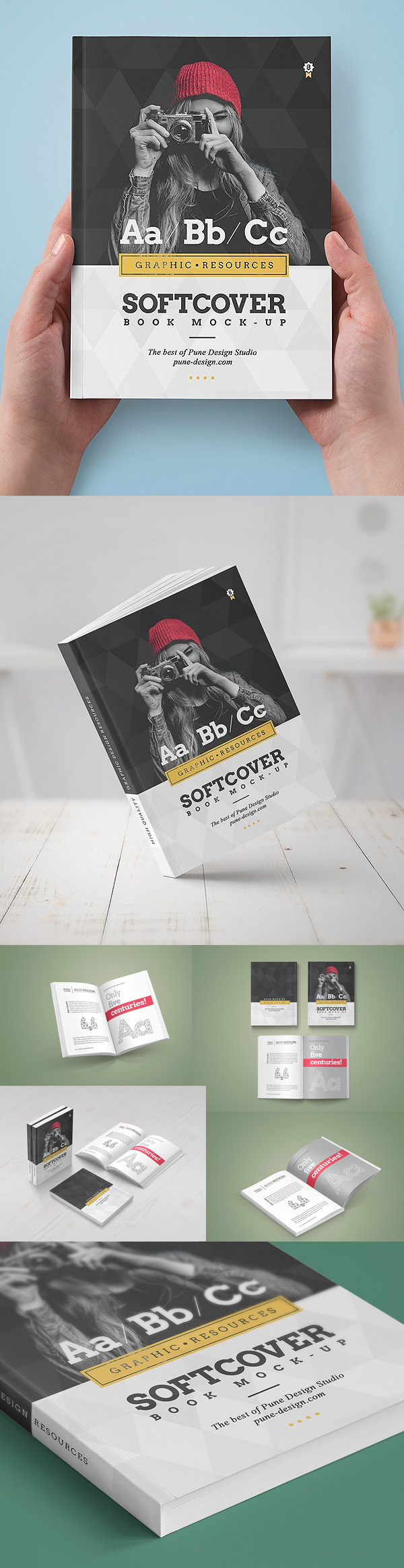 Book Mock-Up / Softcover Edition