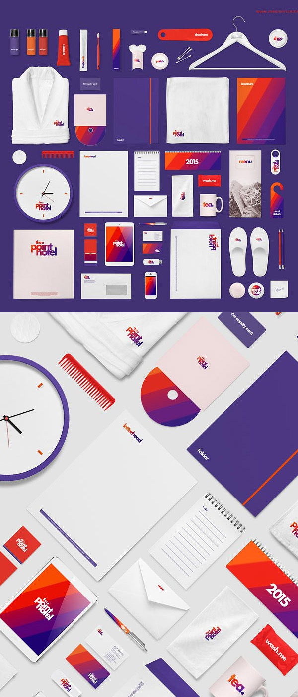 Hotel Identity Mock-up