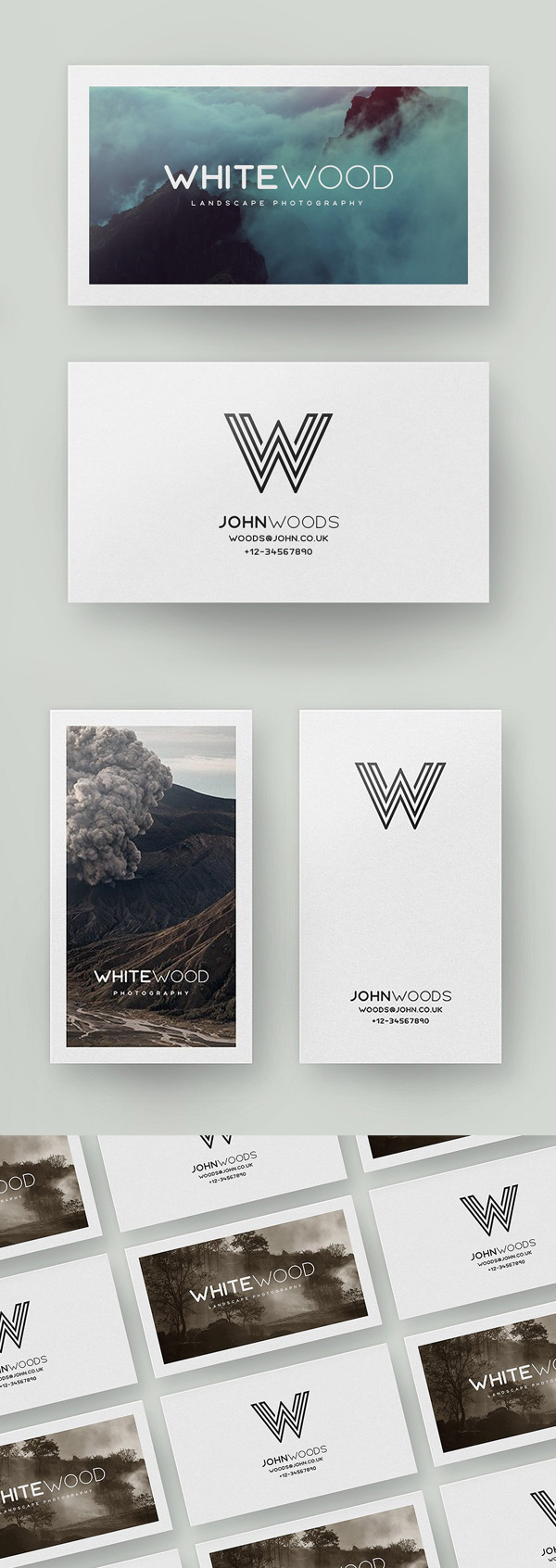 Minimal Card Mockups