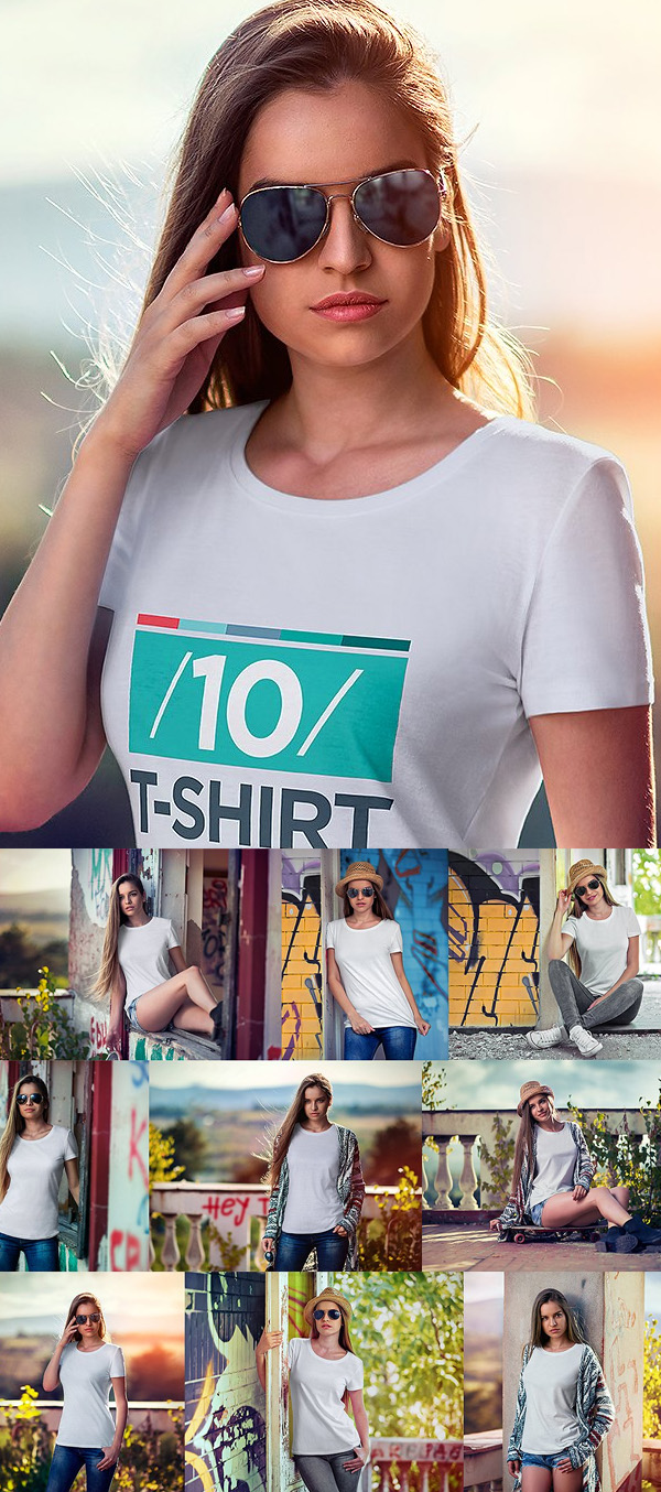 PSD T-Shirt Mockups