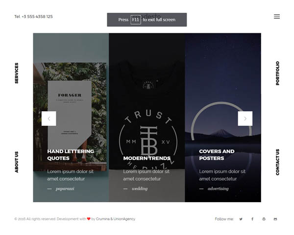 Modesto - Portfolio, Photography, Agency Powerful WordPress Theme