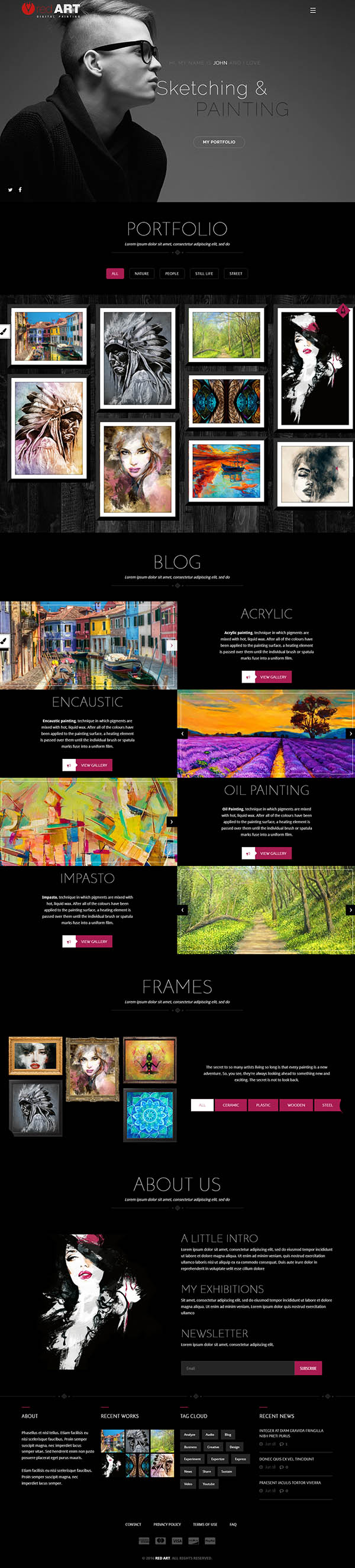 Red Art Photography | Art, Photography Theme