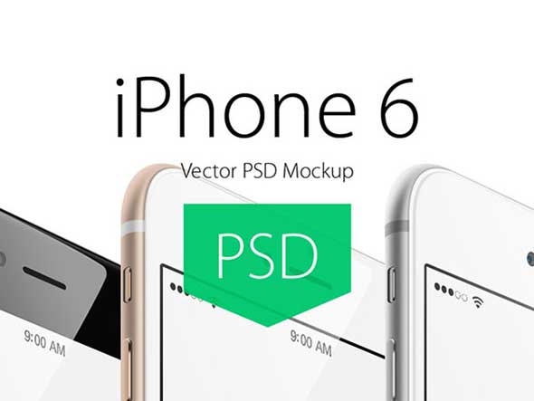 iPhone 6 Mockup PSD